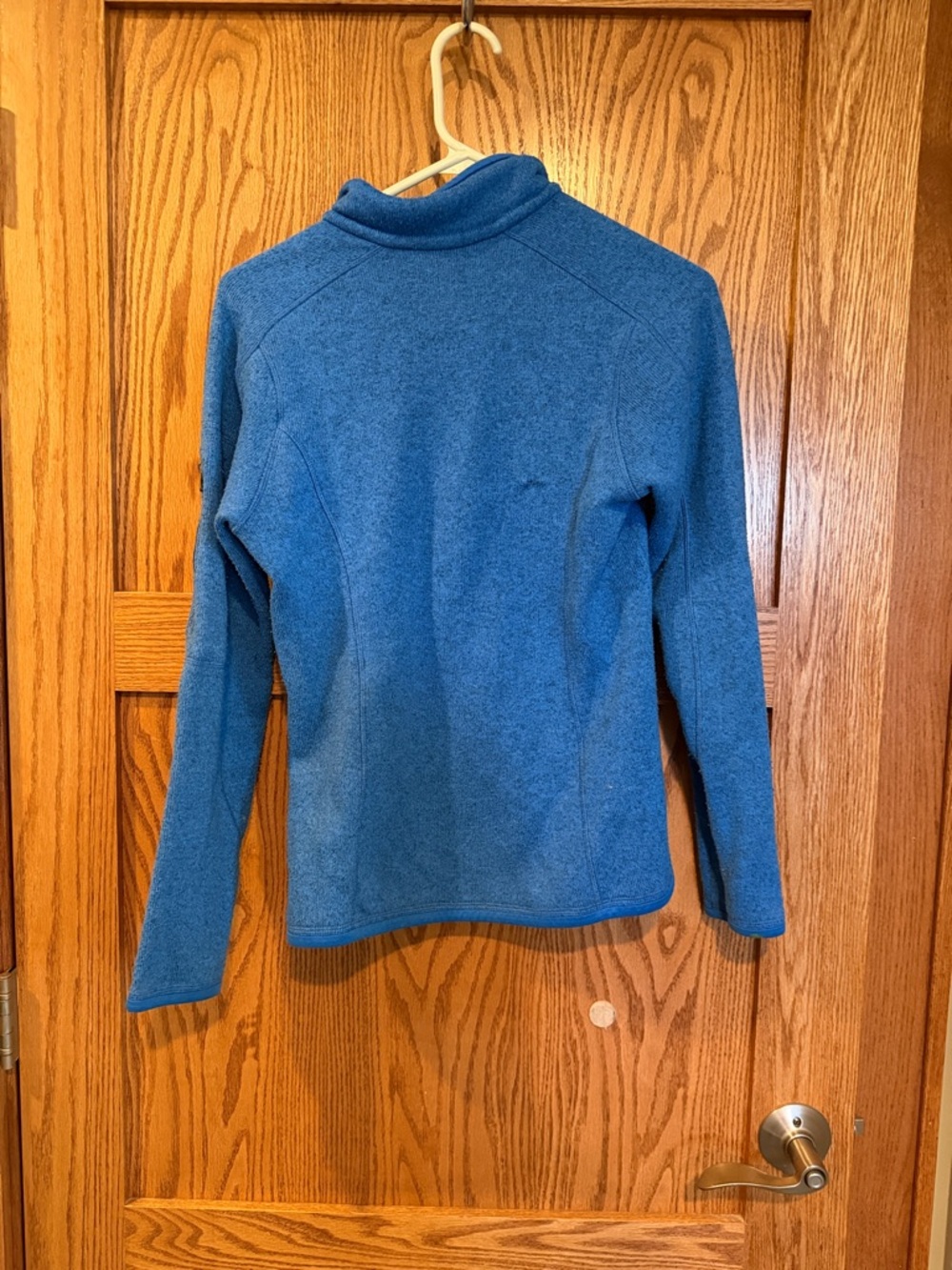 Patagonia Womens Blue Quarter-Zip Fleece Pullover Size XS - Picture 5 of 7